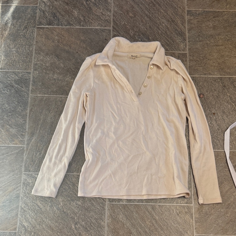Madewell Cream Sweater